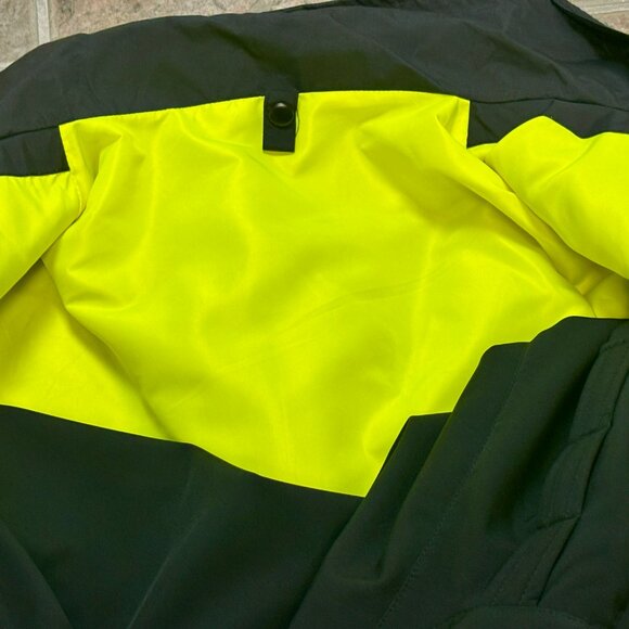 ~~REVERSIBLE GERBER OUTERWEAR 3-1 JACKET BLACK/HI-VIS YELLOW SIZE XXXL..EUC!!! - Picture 4 of 7